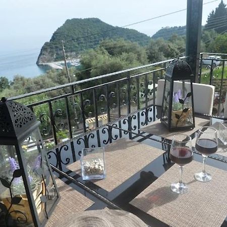 Villa Angela Panorama à Paleokastrítsa Extérieur photo