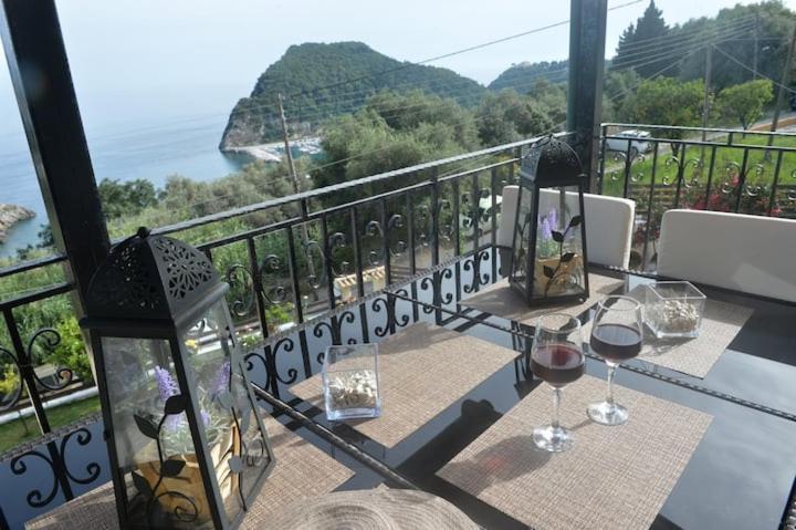 Villa Angela Panorama à Paleokastrítsa Extérieur photo