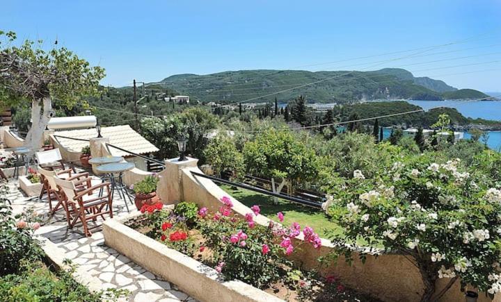 Villa Angela Panorama à Paleokastrítsa Extérieur photo