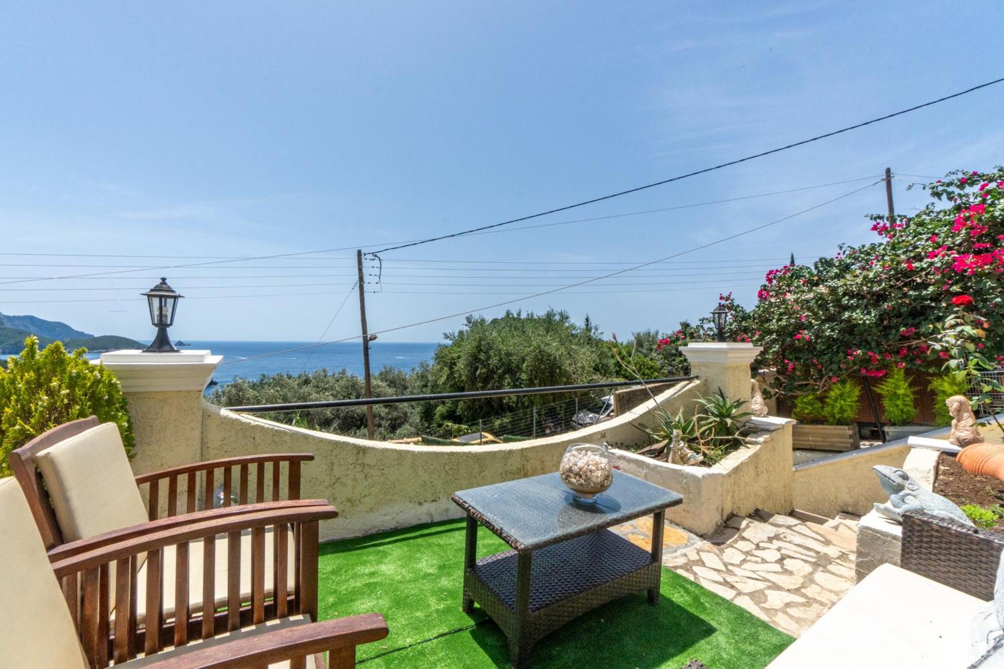Villa Angela Panorama à Paleokastrítsa Extérieur photo