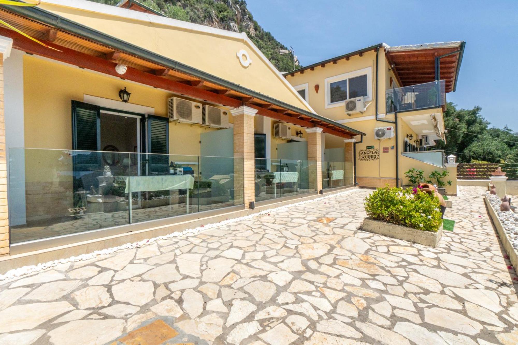 Villa Angela Panorama à Paleokastrítsa Extérieur photo
